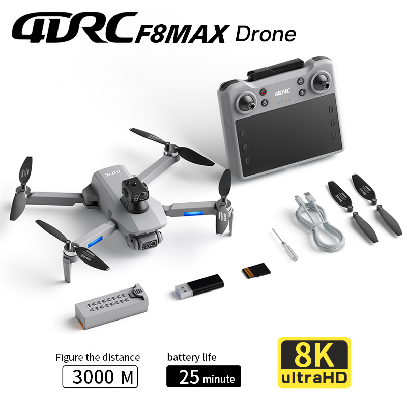 Drone Battery Case - Dron F8 MAX GPS Profesjonalny z