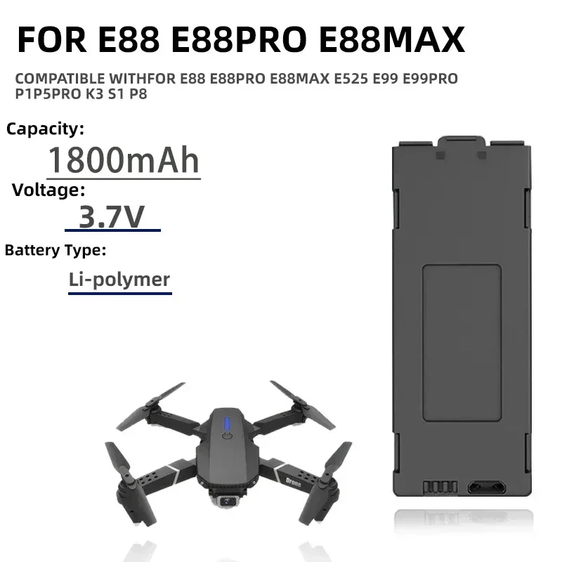 1-10szt E99 Pro Drone Battery  – Eachine Drone E58 recenzja i cena