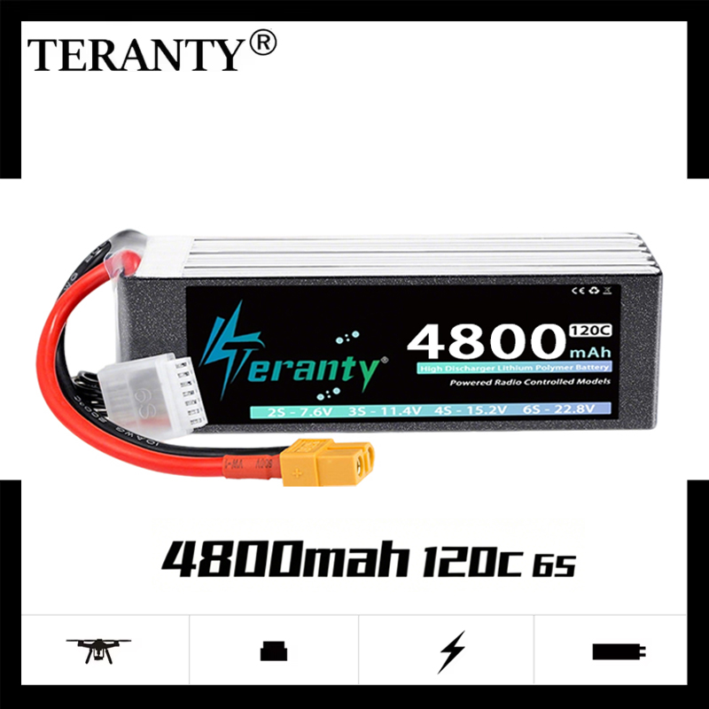 TERANTY 6S 4800mAh Bateria Lip – Drone Battery Connector recenzja i cena